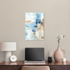 Art Remedy House of Lines I Blue Abstract Wall Art Unframed - 2 of 4