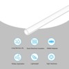 Unique Bargains Lamp and Lantern Water Cooling System Acrylic Rigid Round Pipe Clear 10" - 3 of 4