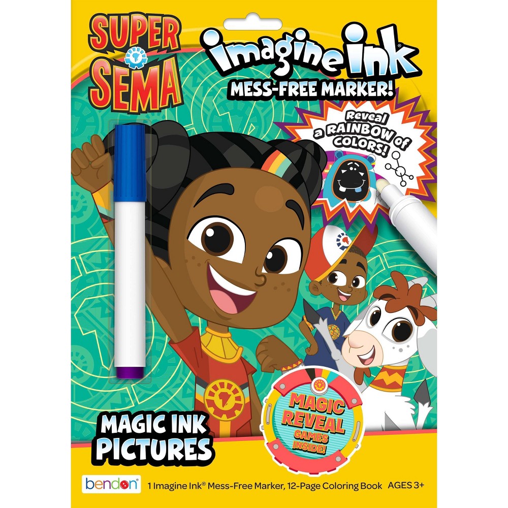 Super Sema Imagine Ink Book