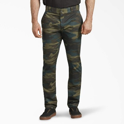 Dickies Skinny Fit Work Pants Hunter Green Camo hrc 33x32 Target