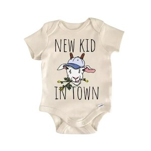 Goat Farm Newborn Baby Onesie® Bodysuit GS1 - 1 of 4