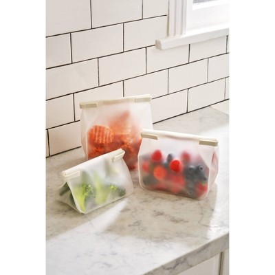 W&P Design Reusable Roll Top Freezer Bag - 50oz