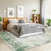 coucheta Multi-size Washable Area Rug, Modern Abstract Non-Slip Soft Low Pile Non Shedding Print Pattern Carpet, for Living Room, Bedroom, Dining - 3 of 4