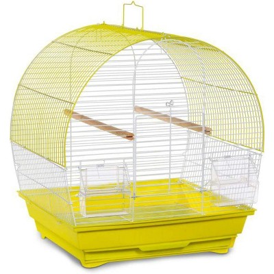 Prevue Pet Products Soho Wave Top Roof Bird Cage - Blue & White - SP41613B/W