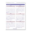 Monthly Wall Calendar with Ruled Daily Blocks, 8 x 11, White Sheets, 12-Month (Jan to Dec): 2025 - 2 of 4