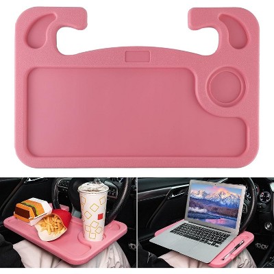 TruAIR Car Steering Wheel Desk Tray Ð Multipurpose Laptop and Eating Travel Accessory