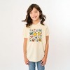 The Juniper Shop Flowers and Butterflies Youth Short Sleeve Tee - XL - Cream - 4 of 4