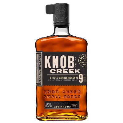 Knob Creek Single Barrel Whiskey - 750ml Bottle