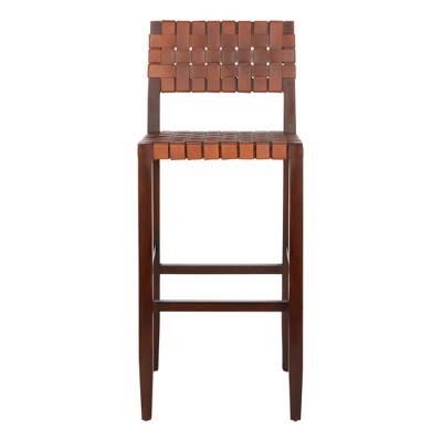 target leather stool