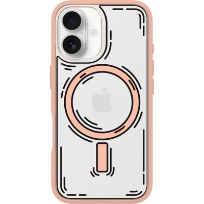 OtterBox Apple iPhone 16 Symmetry Series Case with MagSafe - Doodle Cover