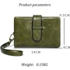 FATMOON Women's Wallets - RFID Blocking PU Leather Wallet - Stylish Compact Bifold Design with Detachable Wrist Strap for Everyday Carry - 3 of 4