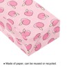 Unique Bargains Paper Gift Bag Pack Peach Storage Bag for Party Favor - 4 of 4