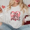 Simply Sage Market Women's Graphic Sweatshirt Be Mine Pink Heart - 2 of 4