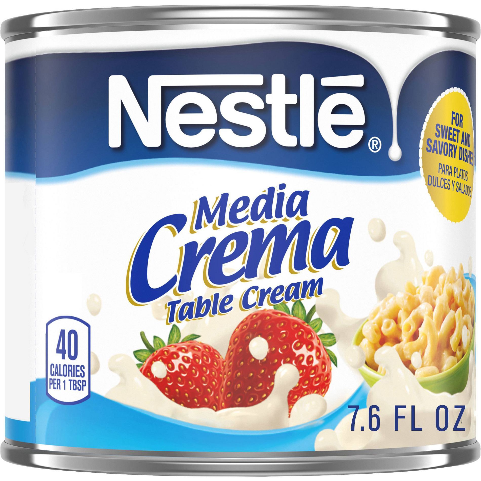 Nestle Media Crema Light Table Cream for Desserts&nbsp;and Cooking - 7.6 fl oz​