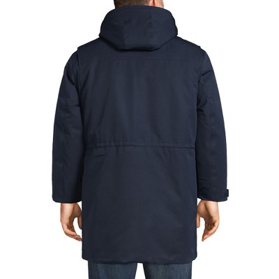 Lands' End Men's Big and Tall Expedition Waterproof Down Parka - 3X Big Tall - Radiant Navy — фото 5