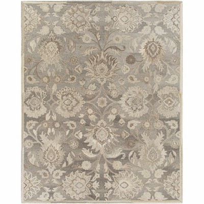 Hauteloom Conesus 1195 Hand Tufted Ivory & Taupe Wool Rug