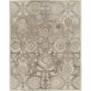 Hauteloom Conesus 1195 Hand Tufted Ivory & Taupe Wool Rug - 1 of 4