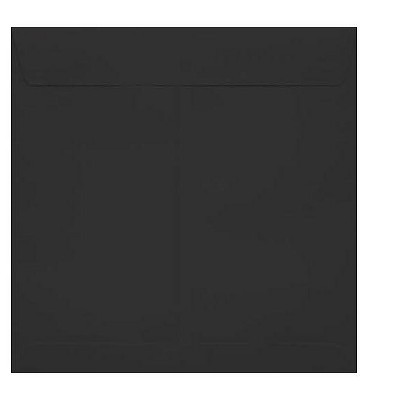 LUX 8 x 8 Square Envelopes 2 11/16 x 3 11/16 Midnight Black F-8565-B-50