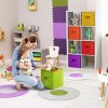 Sorbus 6 Pack 13 Inch Foldable Storage Cubes with Handles- for Organizing Home, Shelves, Nursery, Playroom, Closet and More - 4 of 4