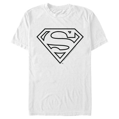 Superman t store shirt white