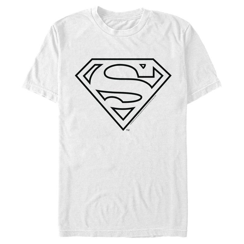 Men's Superman Logo Sleek T-Shirt, 1 of 5