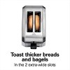 Hamilton Beach 2 Slice Toaster - Stainless Steel: Bagel & Bread Toaster, High-Lift, Adjustable Browning, Kitchen Deals - 3 of 4