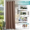 NICETOWN Outdoor Light-Blocking Curtains with Low-Density Grommets for Patio/Exterior Windows - 4 of 4