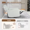 Power Recliner Chair with Wall Hugger Design, USB Charging Port and Retractable Footrest - 2 of 4