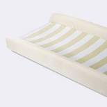 Wipeable Changing Pad Cover - Khaki Stripes - Cloud Island™