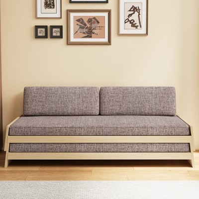 Gaoyangjiaju 84.25 Inch Convertible Sofa Bed for Living Room