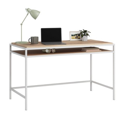 Sauder Nova Loft Writing Desk Kiln Acacia