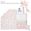 Lambs & Ivy Snuggle Jungle Pastel Safari Cotton Jersey 5-Piece Crib Bedding Set - 2 of 4