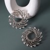 SOHI Women's Swirl Drop Earrings - 2 of 4