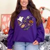 Simply Sage Market Women's Graphic Sweatshirt Halloween Heart - 2 of 4