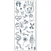 Tinsley Transfers Temporary Tattoo Kids' Halloween Costume Accessories - Multicolored One Size - 2 of 2