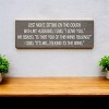 Slickblue Funny Wine Quote Sign, 3.5x10 Knotty Pine Plaque, Rustic Shelf or Wall Decor, Multiple Colors - 3 of 3