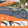 Docred Adult Tricycles 3 Wheel 7 Speed 20/24/26 inch Cruise Bike Adults Tricycle with Basket Recreation Shopping Exercise for Seniors Women Men - 3 of 4
