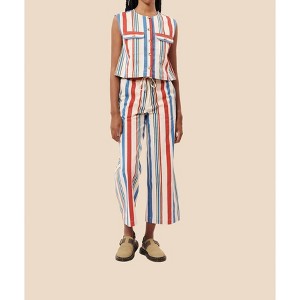 Women's Pelly Striped Woven Pants - FRNCH - 1 of 4