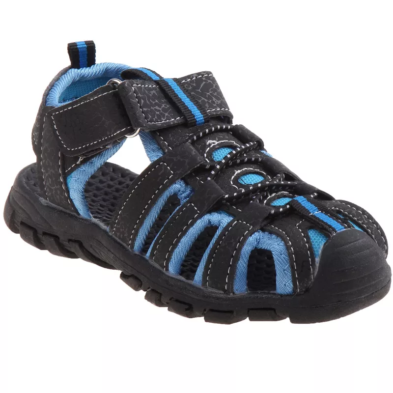 Cat & Jack Toddler Boys' Howell Fisherman Sandals French Blue Hook & Loop New 