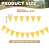 Unique Bargains 49ft Felt Fabric Soft Touch Wear-resistant Reusable Banner 2 Pcs - 2 of 4