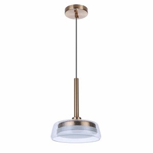 Craftmade Lighting 1 - Light Pendant in  Satin Brass - 1 of 1