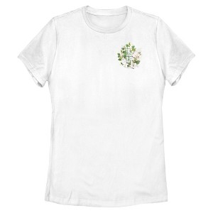 Womens The Last of Us Floral Pocket Logo T Shirt - 1 of 4