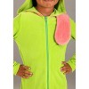 HalloweenCostumes.com X Large Girl Ghostbusters Slimer Hoodie Costume for Girls., Pink/Green - 2 of 4