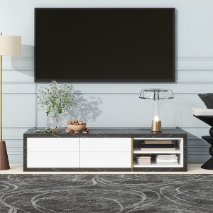 NicBex TV Stand Modern Extendable TV Stand Entertainment Center Media Console for TVs up to 100 Inches for Living Room - 1 of 4