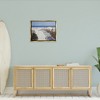 Stupell Industries Fenced Pathway to Beach Floating Frame Canvas Art - 3 of 4
