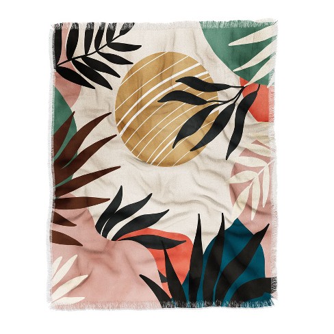 Tropical print online blanket