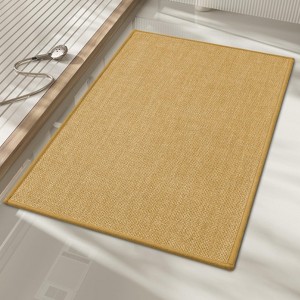 BAGOKIE Non-Slip Bath Mat Super Absorbent & Quick Dry Bathroom Rug - 1 of 4