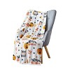 Kate Aurora Halloween Trick Or Treat Happy Pumpkins Ultra Soft & Plush Oversized Accent Throw Blanket - 50 In. W X 70 In. L - 2 of 2