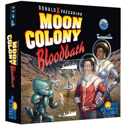 Rio Grande Games: Moon Colony Bloodbath - Strategy Card Game, Ages 14+