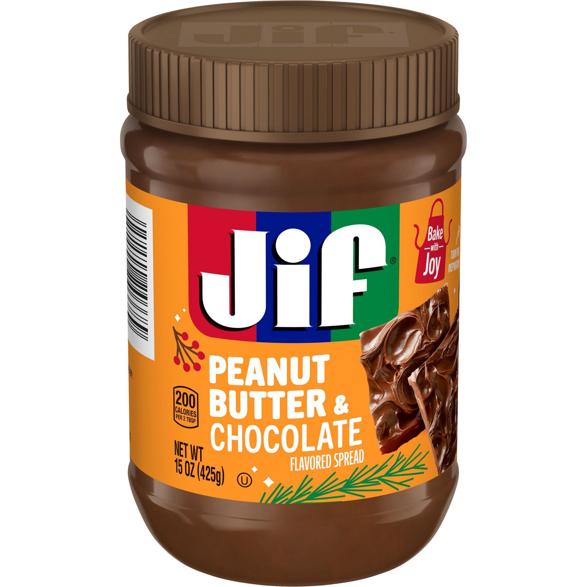 Jif Peanut Butter & Chocolate Flavored Spread - 15oz